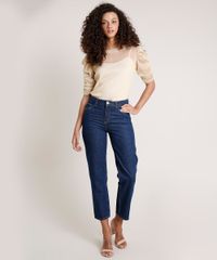 Blusa-Feminina-Mindset-em-Tule-com-Lurex-Manga-Bufante-Decote-Redondo-Dourada-9854011-Dourado_3