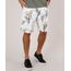 Bermuda-de-Sarja-Masculina-Reta-Estampada-de-Folhagem-Off-White-9656990-Off_White_1