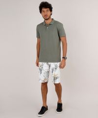 Bermuda-de-Sarja-Masculina-Reta-Estampada-de-Folhagem-Off-White-9656990-Off_White_3