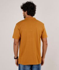 Polo-Masculina-Basica-em-Piquet-Manga-Curta-Caramelo-9725319-Caramelo_2