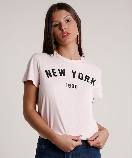 Blusa-Feminina--New-York--Manga-Curta-Decote-Redondo-Rosa-Claro-9729851-Rosa_Claro_1