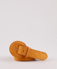 Cinto-Feminino-em-Suede-com-Fivela-Encapada-Caramelo-9735253-Caramelo_4