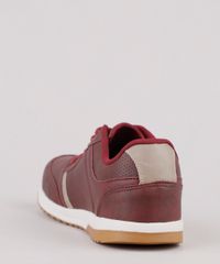 Sapatenis-Masculino-Ollie-com-Recortes-Vinho-9841681-Vinho_3