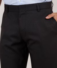 Calca-Social-Masculina-Listrada-Reta-Alfaiatada-com-Bolsos-Preta-9648312-Preto_4
