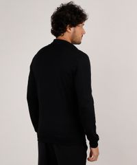 Jaqueta-Masculina-Biker-Slim-Fit-em-Moletom-Preta-9347562-Preto_2