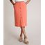 Saia-Feminina-Midi-com-Bordado-de-Folhagens-e-Botoes-Laranja-Claro-9632918-Laranja_Claro_1