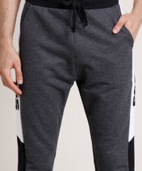 Calca-Masculina-Jogger-em-Moletom-com-Recorte-Lateral-Cinza-Mescla-Escuro-9312599-Cinza_Mescla_Escuro_2 Calca-Masculina-Jogger-em-Moletom-com-Recorte-Lateral-Cinza-Mescla-Escuro-9312599-Cinza_Mescla_Escuro_2