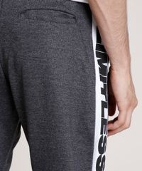Calca-Masculina-Jogger-em-Moletom-com-Recorte-Lateral-Cinza-Mescla-Escuro-9312599-Cinza_Mescla_Escuro_5 Calca-Masculina-Jogger-em-Moletom-com-Recorte-Lateral-Cinza-Mescla-Escuro-9312599-Cinza_Mescla_Escuro_5