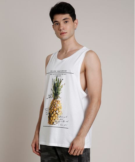Regata-Masculina-Cavada-Abacaxi-Gola-Careca-Branca-9800911-Branco_1