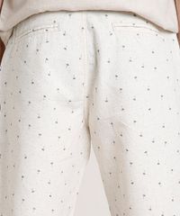 Bermuda-Masculina-Reta-Alfaiatada-Estampada-Mini-Print-de-Coqueiros-com-Linho-Bege-Claro-9769818-Bege_Claro_5
