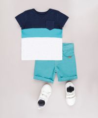 Camiseta-Infantil-com-Recortes-e-Bolsos-Manga-Curta-Azul-Marinho-9735166-Azul_Marinho_3