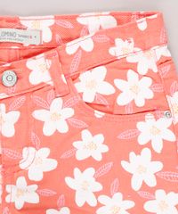 Short-de-Sarja-Infantil-Estampado-Floral-Barra-Desfiada-Coral-9746449-Coral_3