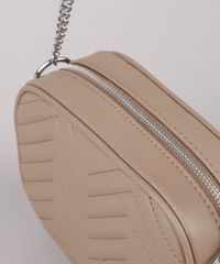 Bolsa-Feminina-Transversal-Pequena-Matelasse-com-Corrente-Bege-Escuro-9632387-Bege_Escuro_5