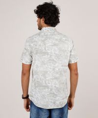 Camisa-Masculina-Relaxed-Estampada-de-Coqueiros-Manga-Curta-Bege-Claro-9645930-Bege_Claro_2