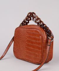 Bolsa-Feminina-Transversal-Pequena-Croco-com-Corrente-Marrom-9604646-Marrom_4 Bolsa-Feminina-Transversal-Pequena-Croco-com-Corrente-Marrom-9604646-Marrom_4