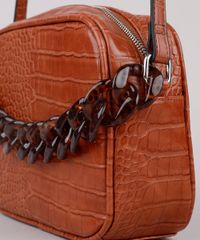 Bolsa-Feminina-Transversal-Pequena-Croco-com-Corrente-Marrom-9604646-Marrom_6 Bolsa-Feminina-Transversal-Pequena-Croco-com-Corrente-Marrom-9604646-Marrom_6