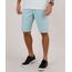 Bermuda-de-Sarja-Masculina-Slim-com-Bolsos-Verde-Agua-9831880-Verde_Agua_1