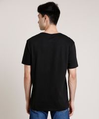 Camiseta-Masculina--Enjoy-the-Summer--Manga-Curta-Gola-Careca-Preta-9725625-Preto_2