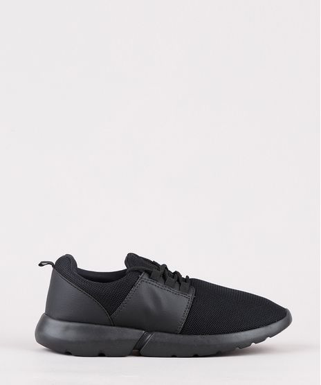 Tenis-Masculino-Oneself-com-Recortes-Preto-9786308-Preto_1