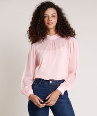 Blusa-Feminina-Mindset-com-Transparencia-e-Brilho-Manga-Longa-Decote-Redondo-Rosa-9683314-Rosa_1
