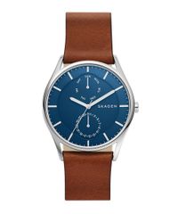 Relogio-Analogico-Skagen-Masculino---SKW64490MN-Marrom-9861934-Marrom_1