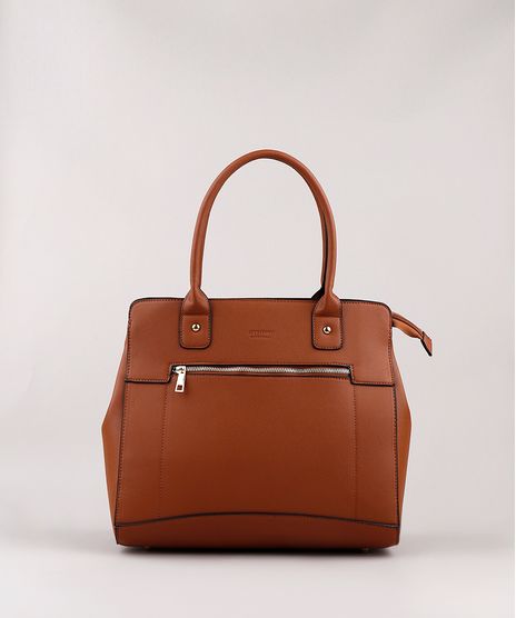 Bolsa-Feminina-Tote-Media-com-Alca-de-Ombro-Caramelo-8458371-Caramelo_1
