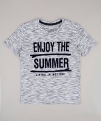 Camiseta-Infantil--Enjoy-the-summer--Manga-Curta--Cinza-Mescla-9778287-Cinza_Mescla_1