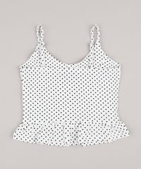 Top-Cropped-Infantil-Estampado-de-Poa-com-Babado-Alca-Fina-Branco-9805426-Branco_2