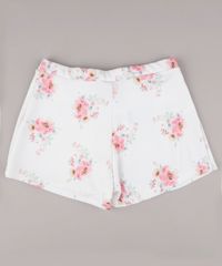 Short-Saia-Infantil-Estampado-Floral-com-Transpasse-Branco-9748613-Branco_2