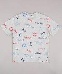 Camiseta-Infantil-Estampada-Maritima-com-Bolso-Manga-Curta-Cinza-Mescla-Claro-9732782-Cinza_Mescla_Claro_2