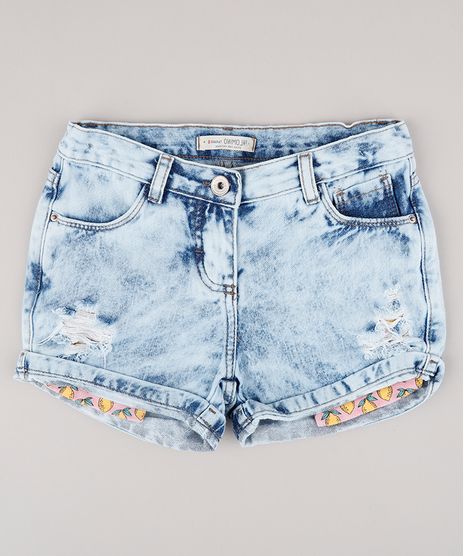 Short-Jeans-Infantil-com-Bolso-Estampado-de-Limao-Azul-Claro-9746438-Azul_Claro_1