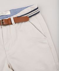 Bermuda-de-Sarja-Infantil-Alfaiatada-com-Cinto-Kaki-9663497-Kaki_4