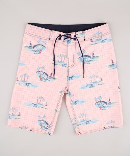 Bermuda-Surf-Infantil-Estampada-Tropical-Rose-9765354-Rose_1