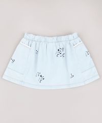 Saia-Jeans-Infantil-com-Bordado-e-Bolsos-Azul-Claro-9754215-Azul_Claro_1