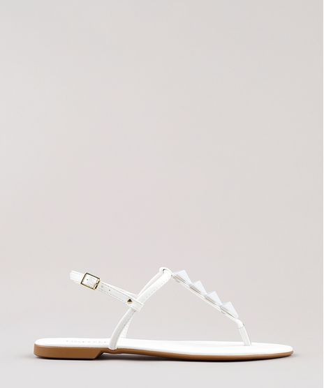 Rasteira-Feminina-Oneself-com-Aviamentos-Geometricos--Branca-9802905-Branco_1