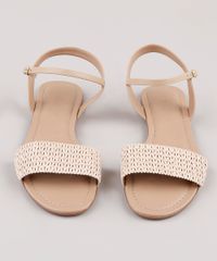 Rasteira-Feminina-Oneself-em-Tiras-Palha-Bege-9800932-Bege_4