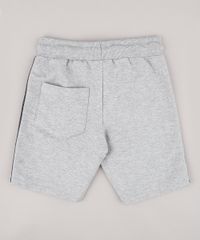 Bermuda-Infantil-PlayStation-em-Moletom-com-Faixas-Laterais-Cinza-Mescla-9734670-Cinza_Mescla_2 Bermuda-Infantil-PlayStation-em-Moletom-com-Faixas-Laterais-Cinza-Mescla-9734670-Cinza_Mescla_2