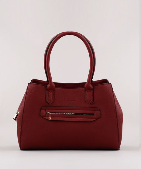 Bolsa-Feminina-Media-com-Divisorias-Alca-de-Ombro-Vinho-9740316-Vinho_1