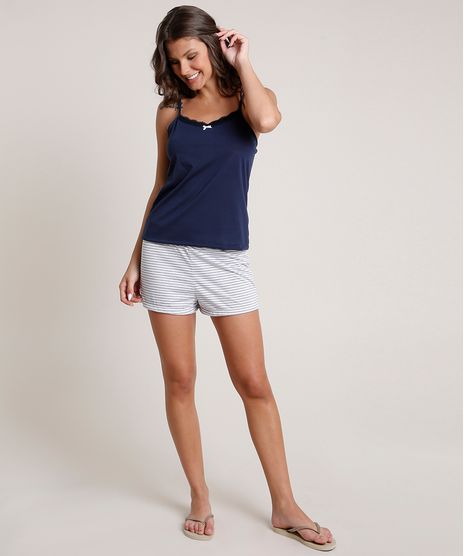 Short-Doll-Feminino-com-Renda-e-Listras-Alca-Fina-Azul-Marinho-9733182-Azul_Marinho_1