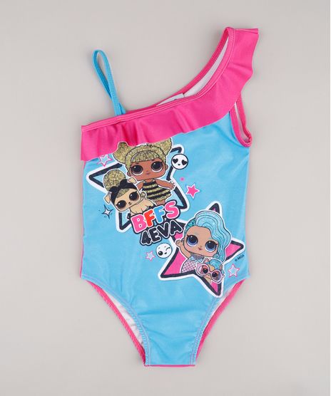 Maio-Infantil-LOL-Surprise-Um-Ombro-So-com-Babado-Protecao-UV-50--Azul-9740768-Azul_1