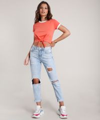 Blusa-Feminina-Basica-com-Amarracao-Manga-Curta-Decote-Redondo-Coral-9230382-Coral_3 Blusa-Feminina-Basica-com-Amarracao-Manga-Curta-Decote-Redondo-Coral-9230382-Coral_3