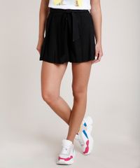 Short-Feminino-com-Pregas-e-Faixa-para-Amarrar-Preto-9681367-Preto_1