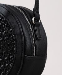Bolsa-Feminina-Transversal-Redonda-Pequena-com-Tresse-Preta-9614936-Preto_6