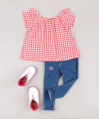 Blusa-Infantil-Estampada-Xadrez-Vichy-com-Babado-Manga-Curta-Vermelha-9682741-Vermelho_3