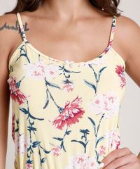 Short-Doll-Feminino-Estampado-Floral-Alca-Fina-Amarelo-9711133-Amarelo_3