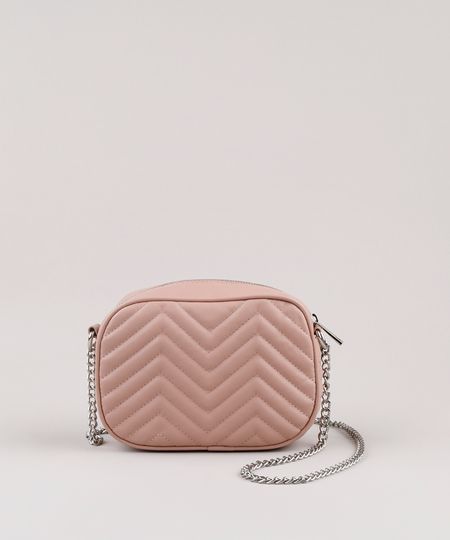 Bolsa-Feminina-Transversal-Pequena-em-Matelasse-Alca-com-Corrente-Rose-9632388-Rose_1 Bolsa-Feminina-Transversal-Pequena-em-Matelasse-Alca-com-Corrente-Rose-9632388-Rose_1