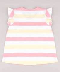 Blusa-Infantil-Listrada-com-Babado-na-Manga---Elastico-de-Cabelo-Scrunchie-Off-White-9826479-Off_White_2