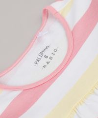 Blusa-Infantil-Listrada-com-Babado-na-Manga---Elastico-de-Cabelo-Scrunchie-Off-White-9826479-Off_White_4