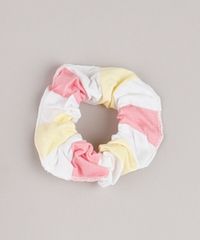 Blusa-Infantil-Listrada-com-Babado-na-Manga---Elastico-de-Cabelo-Scrunchie-Off-White-9826479-Off_White_5