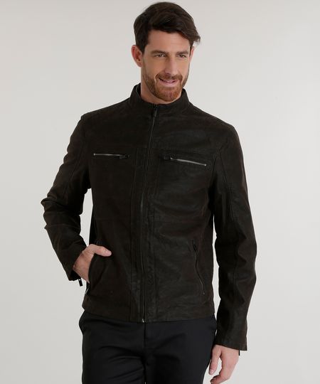 Jaqueta-com-Bolsos-Marrom-Escuro-8464277-Marrom_Escuro_1 Jaqueta-com-Bolsos-Marrom-Escuro-8464277-Marrom_Escuro_1